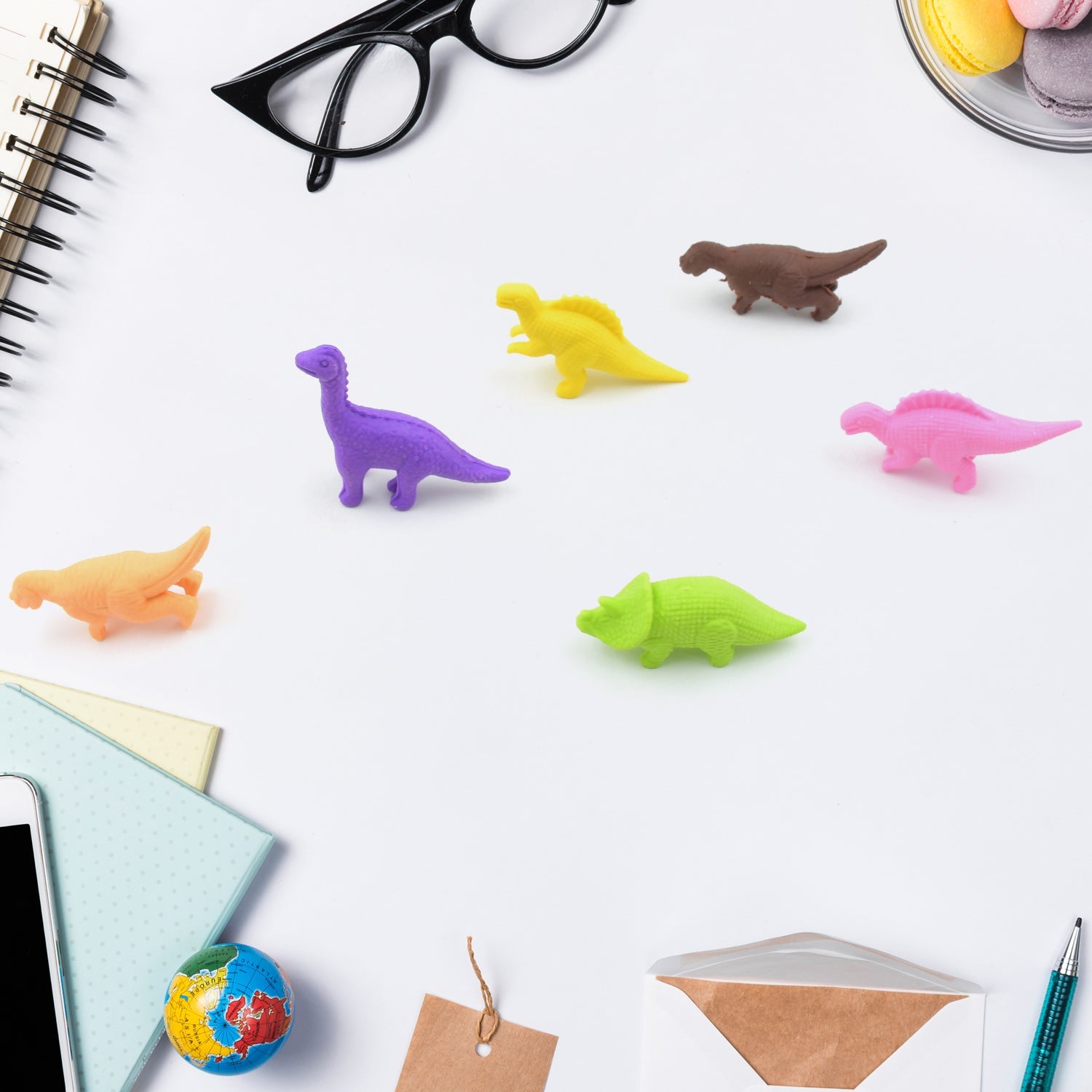 4118 Dinosaur Shaped Erasers Animal Erasers for Kids, Dinosaur Erasers Puzzle 3D Eraser, Mini Eraser Dinosaur Toys, Desk Pets for Students Classroom Prizes Class Rewards Party Favors (6 Pcs Set ) 4118 Dinosaur Shaped Erasers Animal Erasers for Kids, Dinosaur Erasers Puzzle 3D Eraser, Mini Eraser Dinosaur Toys, Desk Pets for Students Classroom Prizes Class Rewards Party Favors (6 Pcs Set )